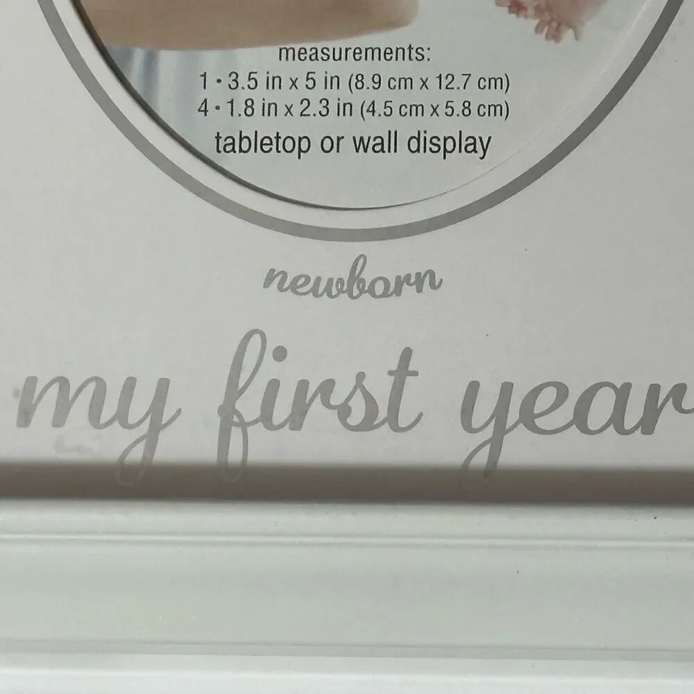 C.R. Gibson Stepping Stones “My First Year” Baby Picture Frame